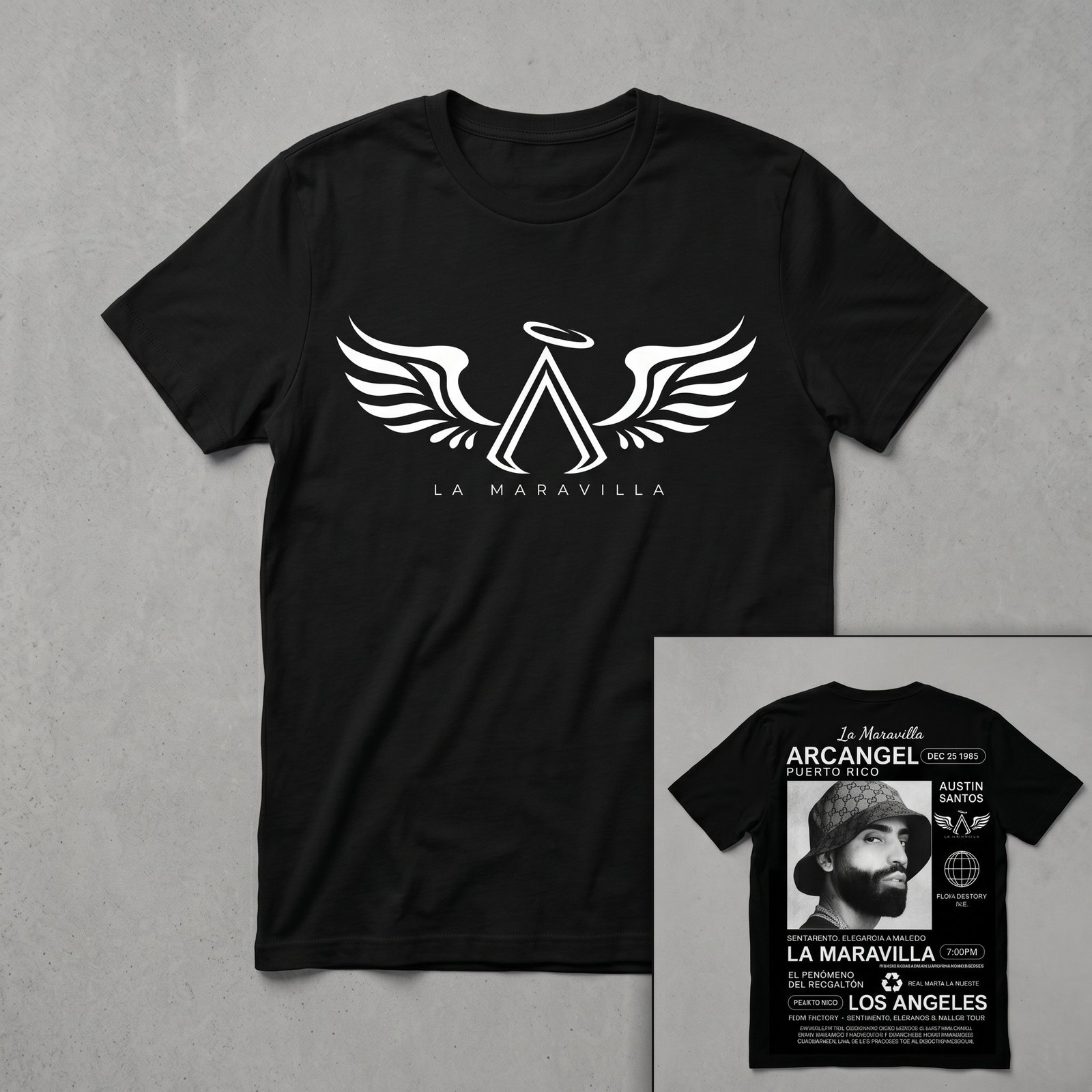 remera arcangel la maravilla movistar arena